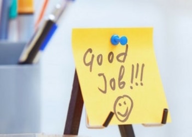 TasklyHub Featured Blog Image of post it note with good luck written on it